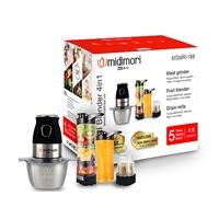 Máy xay sinh tố và thực phẩm đa năng Midimori MDMR-002 (188)