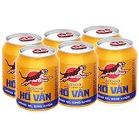 Vỉ 6 lon nước tăng lực Hổ Vằn (6 x 245ml)