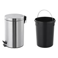 Thùng rác inox đạp chân Paloca 8L