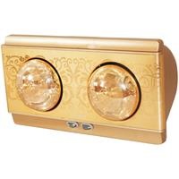 Đèn sưởi nhà tắm Heizen 2 bóng HE-2B (gold)