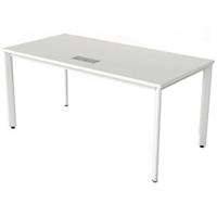 Bàn làm việc Fami chân sắt ống ovan Fami Lufa OV1207S (1.200mm x 700mm x 750mm)