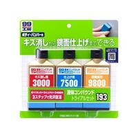 Bộ 3 đánh bóng phục hồi sơn xe Liquid Compound Trial set-SOFT99