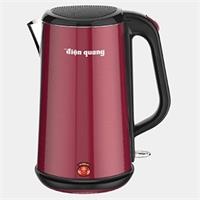 Ấm đun nước Điện Quang ĐQ EKT08 1818 (1.800W, 1.8 lít, inox 304, vỏ 3 lớp)
