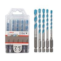 Bộ 5 mũi khoan đa năng 4/5/6/6/8 mm Hex-9 Bosch 2608900585 (2608589530)