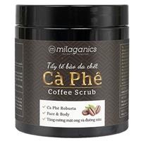 Tẩy tế bào chết toàn thân Milaganics Coffee Scrub 200g