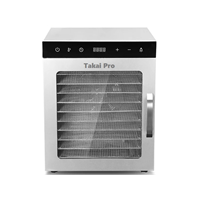 Máy sấy thực phẩm 10 khay Takai Pro SS-10H (800W)