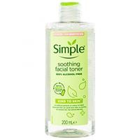 Nước hoa hồng Simple Soothing Facial Toner 200ML