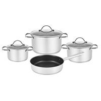 Bộ nồi chảo Platinum 7 chi tiết DANN (4pcs)