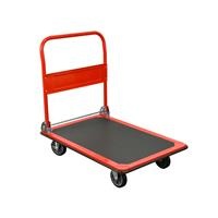 Xe đẩy hàng 4 bánh sàn thép FujiHome HT-430