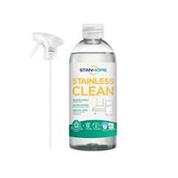 Xịt làm sạch chuyên dụng cho bề mặt inox, thép không gỉ Stanhome Stainless Clean 500ml (có vòi xịt)