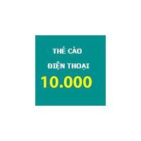 Thẻ cào điện thoại mệnh giá 10.000