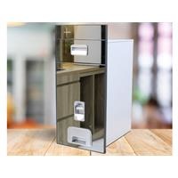 Thùng gạo thông minh mặt gương bạc Fandi FNB.300