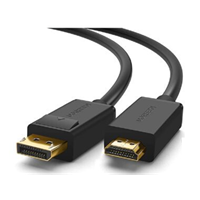 Cáp chuyển đổi DisplayPort sang HDMI Ugreen DP101 hỗ trợ 1080P