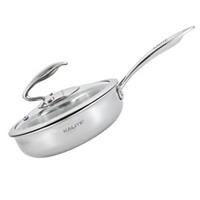 Chảo inox nguyên khối Tripro Kalite KL826V - 26cm