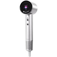 Máy sấy tóc ion âm Halio Hypersonic Hair Dryer Silver Frost