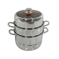 Nồi hấp 3 tầng inox Syntex SS32