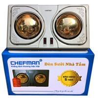 Đèn sưởi nhà tắm 2 bóng Chefman CM-622B