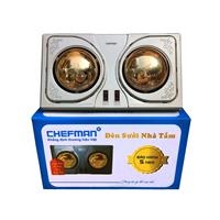Đèn sưởi nhà tắm 2 bóng Chefman CM-622B