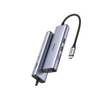 Hub chuyển đổi Type C Ugreen 90568 (HDMI, 2 cổng USB 3.0, SD/TF, cổng sạc PD 100W)