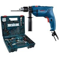 Máy khoan động lực 600W Bosch GSB 600 Set 100 món - 06011A03K1