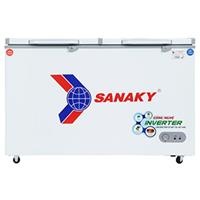 Tủ đông 2 ngăn 2 cánh Sanaky Inverter VH-5699W3 400 lít