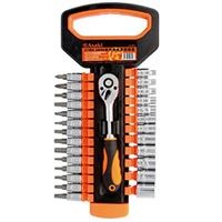 Bộ tuýp 1/4 inch 6 cạnh 27 chi tiết Asaki AK-9819