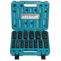 Bộ tuýp Impact Black dài cốt 14 chi tiết 1/2 inch Makita E-16586