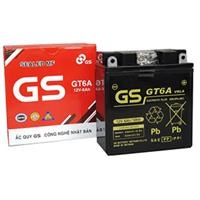 Ắc quy khô xe máy GS GT6A (12V - 6AH)