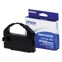 Ribbon Epson S015508 Black Ribbon Cartridge