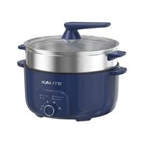 Nồi lẩu hấp đa năng 2 tầng Kalite KL568-S - 11 lít