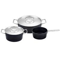 Bộ nồi Fissler Adamant 3 món nắp inox có quánh