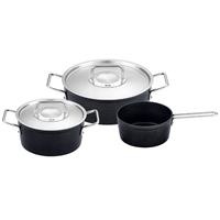 Bộ nồi Fissler Adamant 3 món nắp inox có quánh