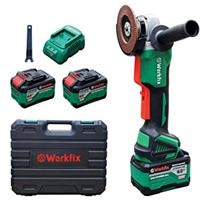 Máy mài, cắt pin công tắc bóp Workfix WF-AG100B