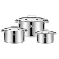 Bộ nồi inox 5 đáy Kuscheln KSP053-5D