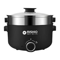 Nồi lẩu điện 4 lít Mishio MK328 (có xửng hấp)
