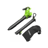 Máy thổi bụi và hút lá dùng pin Greenworks 40V BVF444 (chưa pin, sạc)