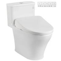 Bồn cầu điện tử Toto MS857CDW23 nắp rửa Washlet TCF47360GAA S7 giấy dây