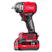 Máy siết bu lông dùng pin 21V Fico FC-380W (2 pin 3Ah, sạc)