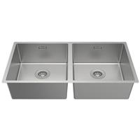 Chậu bếp Inox Hafele Satin R10 HS24-SSN2S-870 (567.24.437)