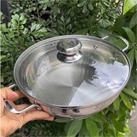 Nồi lẩu inox 3 đáy Iruka 26cm