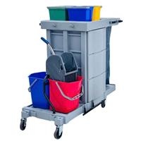 Xe đẩy dọn vệ sinh HiClean HC181