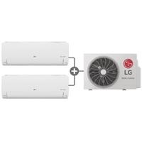 Hệ thống máy lạnh LG Multi 2HP Inverter 1 chiều 1 dàn nóng V18OFM 2 dàn lạnh V12IFM