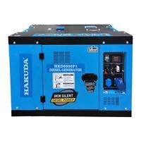 Máy phát điện chạy dầu 8KW Hakuda HKD8000P1