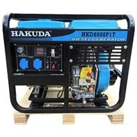 Máy phát điện chạy dầu 8KW Hakuda HKD8000P1T