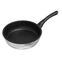 Chảo inox 5 đáy chống dính vân đá Sunhouse IN26M4 - 26cm