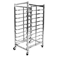 Kệ khay bánh, kệ inox để khay, xe hong bánh BR (khay 40cm x 60cm)