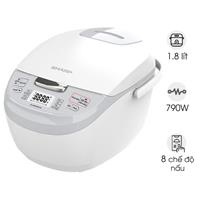Nồi cơm điện tử Sharp 1.8 lít KS-COM192EV-GY
