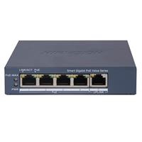 Switch mạng thông minh 4 cổng PoE Gigabit Hikvision DS-3E1505P-EI/M