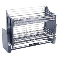 Giá bát nâng hạ nan dẹt khung inox 304 GrandX XL.70S2