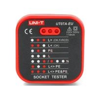 Thiết bị kiểm tra ổ cắm điện UNI-T UT07B-EU (230V, < 18mA)